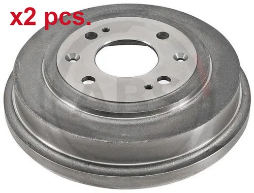 Pcs rear brake drum set - pcs,