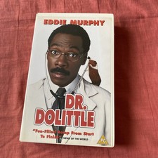 Big Box DR DOLITTLE  Eddie Murphy VHS Video  Comedy Case Fox Pathe