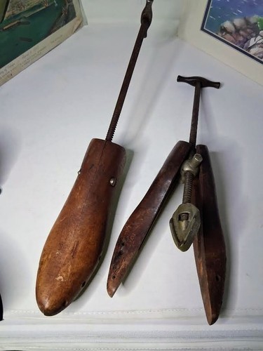 Vintage wooden shoe - vintage,