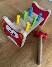 J'adore Wooden Hammer/ Pegs/