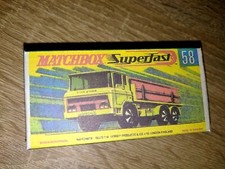 Matchbox -  No58 DAF Girder Truck - SF  - Replica Box -