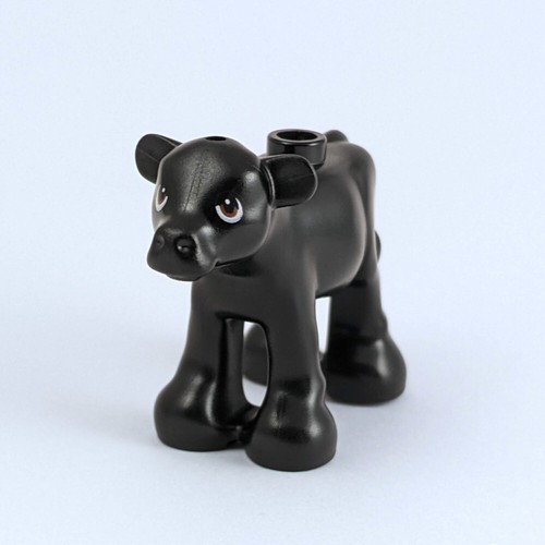 Black lego friends calf - calf,