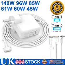  L-Tip & T-Tip AC Power Adapter Charger Magsafe 1&2 For MacBook Air Macbook Pro