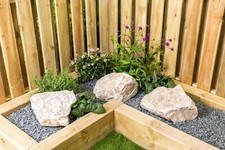 DOVE GREY LIMESTONE ROCKERY DIRECT FROM THE QUARRY - 80 & 40 PIECE BULK BAGS