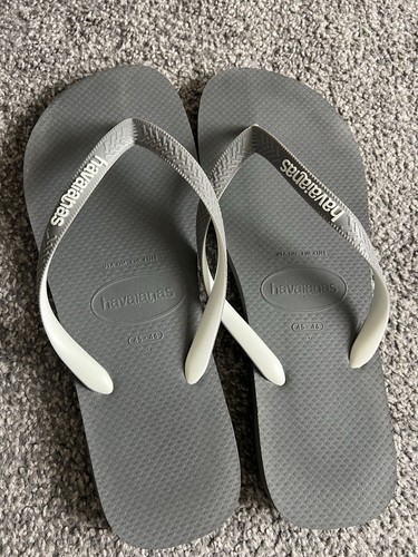 Havaianas grey white flip - grey/white, flip-flop