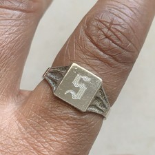 Mens Womens Vintage SIGNET