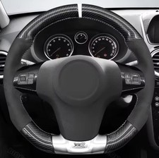 Vauxhall Corsa D VXR 2007-2015 Carbon Fibre + Suede Custom Steering Wheel Cover