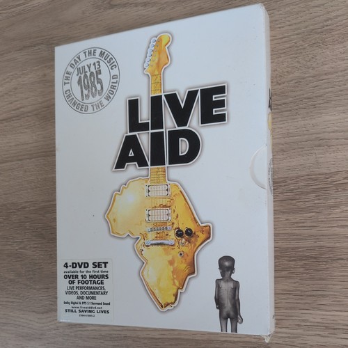 Live aid dvd boxset u2 - aid, 4