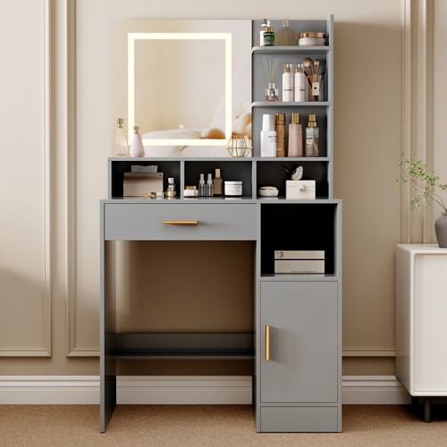 Dressing table mirror - table, w/mirror