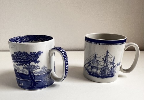 Spode blue and white - blue,