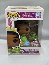 Funko Pop Disney Princess Tiana and Naveen Glitter Exclusive #149.  3630
