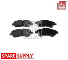 BRAKE PAD SET, DISC BRAKE FOR