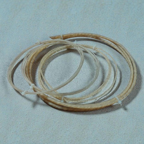 Premium natural gut violin - natural,