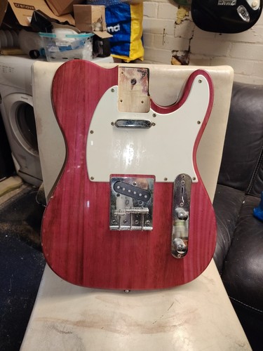 Red pink tele body fully - body.,