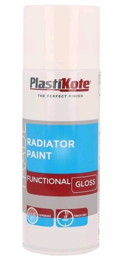 Plastikote radiator spray - radiator,