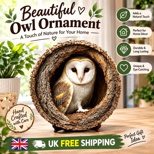 Stunning owl garden - stunning, plaque