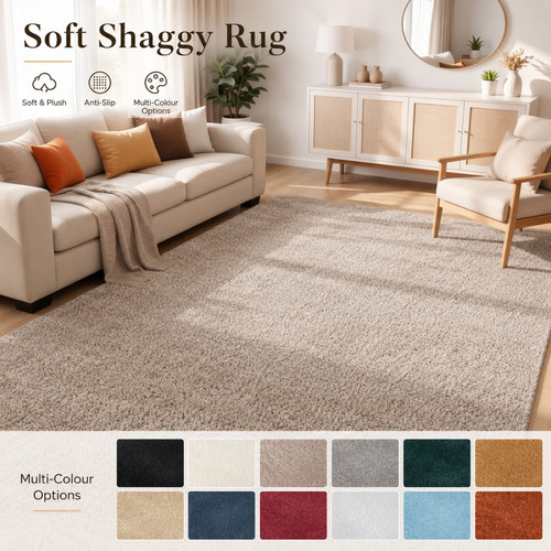 Large rugs anti slip - large, modern