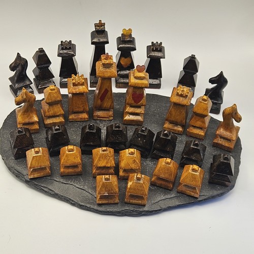 Vintage handmade hand carved - handmade,