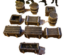 Wooden Boxes And Barrels T6