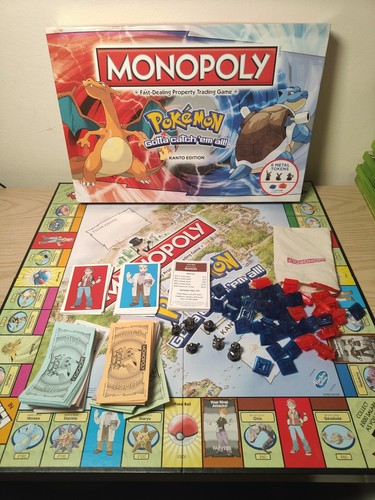 Hasbro pokemon monopoly - pokemon, kanto