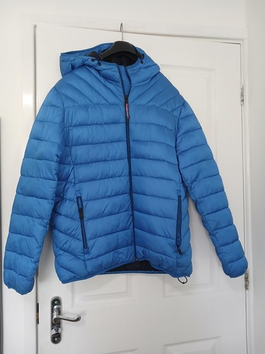 Mens napapijri blue jacket xxl - blue,