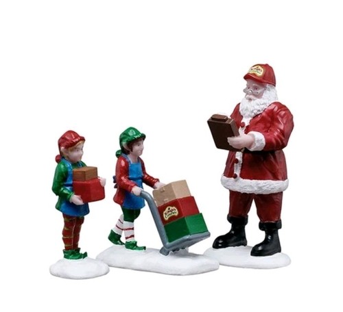 Lemax father christmas village - lemax,