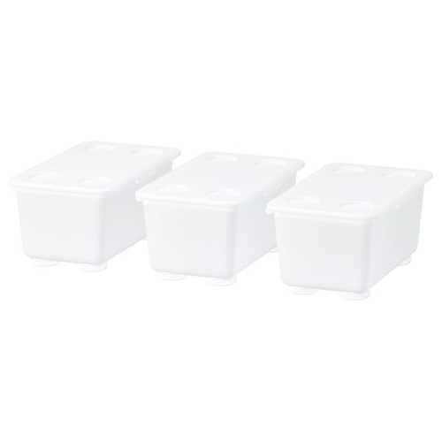 Clear plastic storage boxes - storage,