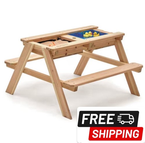 Children out door - children's, wooden