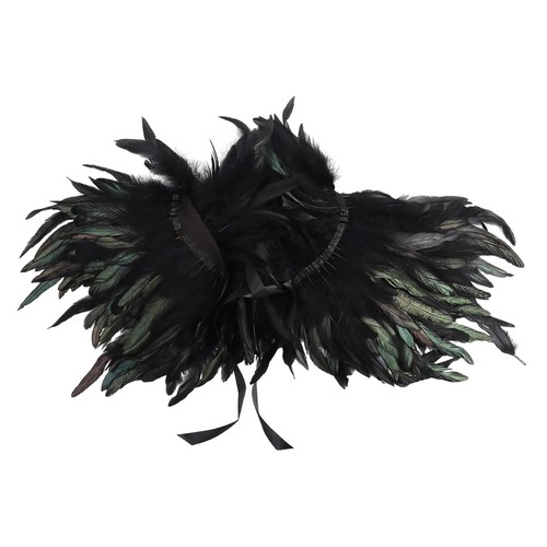 Feather shrug shawl - shawl, shoulder