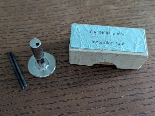 Cannon pinion tightening - cannon, tool