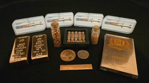 Copper bullion bars investment - copper,