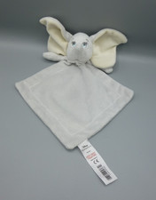 Morrisons Grey Dumbo Elephant Baby Comforter Soother Blankie Blanket