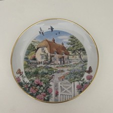 Franklin Mint Heirloom Collectors Plate "Rose Cottage"