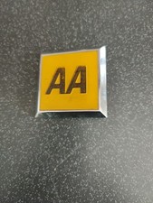 Vintage Original AA Car Badge
