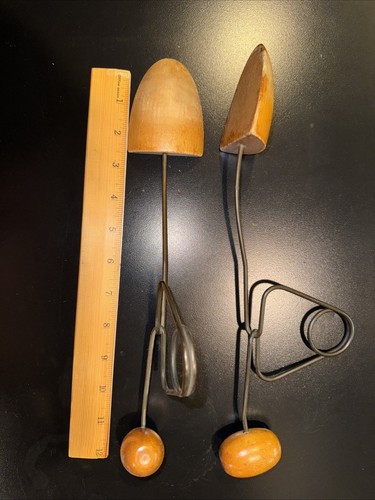 Vintage wooden spring - spring, wire