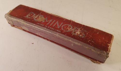 Vintage boxed dominoes - vintage:,
