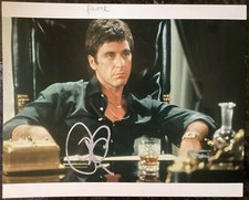 Al Pacino signed Scarface 10x8" photo Comes with COA