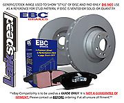 EBC Rear Brake Discs & Ultimax