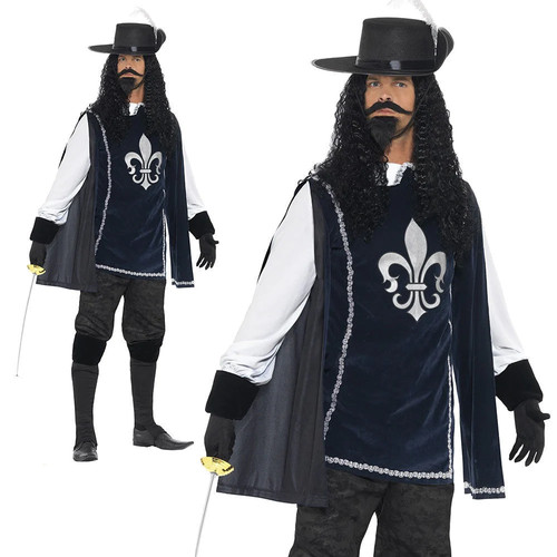 Adult musketeer costume mens - costume,