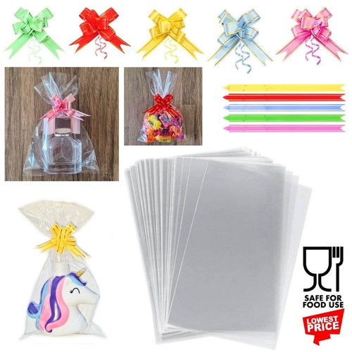 Clear cellophane sweet bags - sweet,