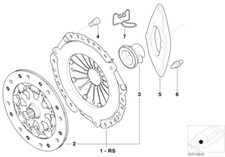 BMW Genuine Clutch Release