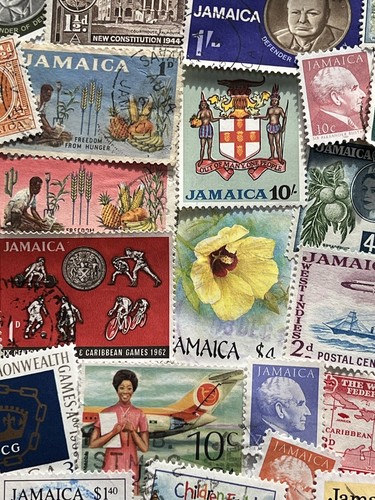 Jamaica postage stamps - jamaica, 50