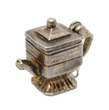Sterling Silver Opening Teapot