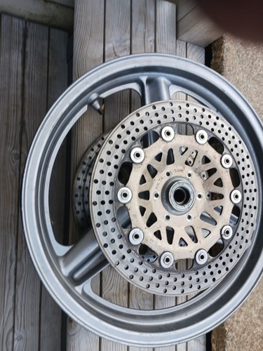 Honda nc23 cbr400 front wheel - honda,