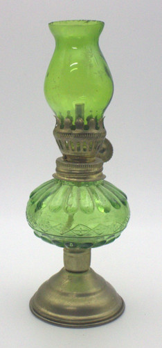 Vintage green amber glass - vintage,