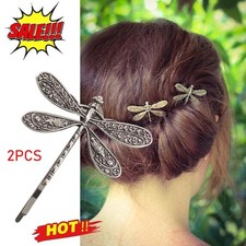 2X Dragonfly Shape Women Metal