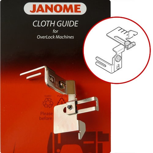 Janome overlocker cloth guide - cloth,