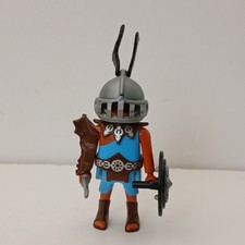Playmobil Blue/Silver Gladiator Figure Roman Colosseum