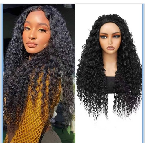 Half wig kinky curly - kinky, synthetic