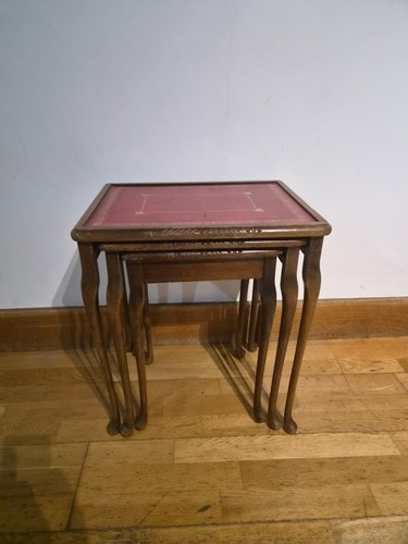 Vintage nest tables - vintage, tables,